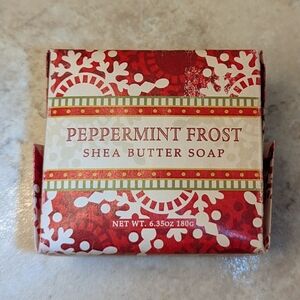 ❄️🧼 PEPPERMINT FROST 🧼❄️ Shea Butter Soap